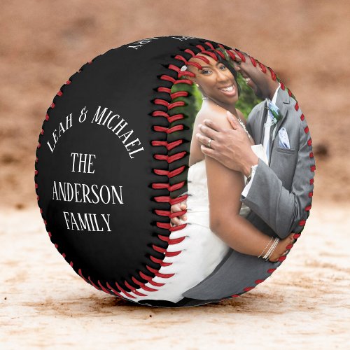 Newlywed Couple Marriage Wedding Happy Anniversary Baseball