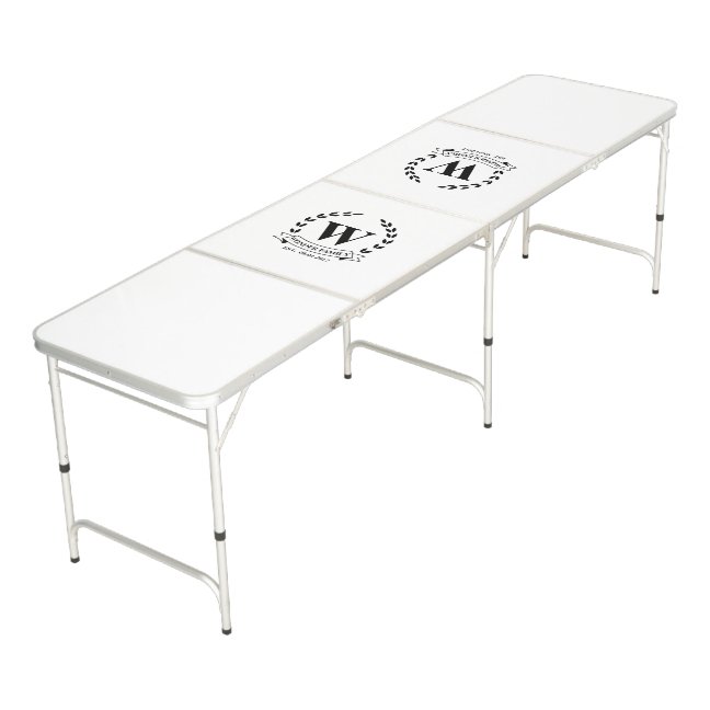 Newlywed Couple Party Game Beer Pong Table