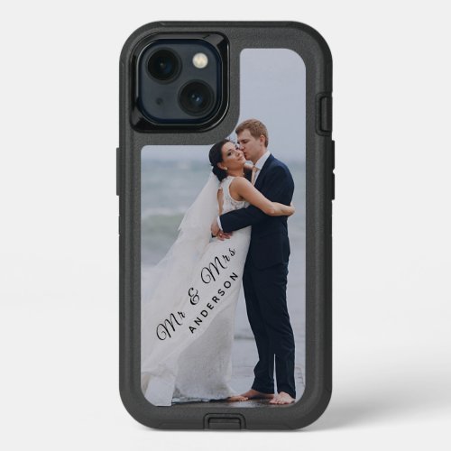 Newlywed Custom Wedding Photo Apple X11121314 iPhone 13 Case