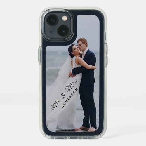 Newlywed Custom Wedding Photo Apple X11121314 Speck iPhone 13 Case