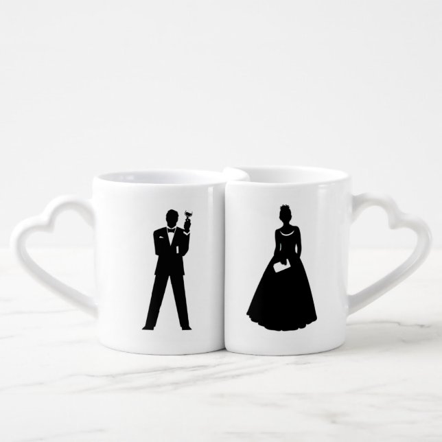 Newlywed His & Her Mugs (Front Nesting)