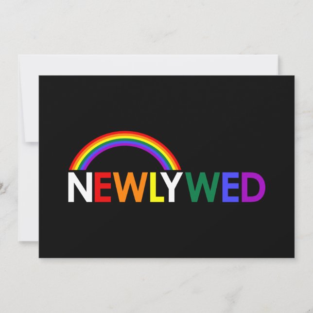 NEWLYWED Invitation (Front)