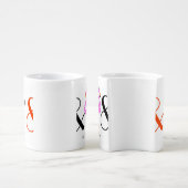 Newlywed Mrs & Mrs Lesbian Flamingo Personalized Coffee Mug Set (Side)