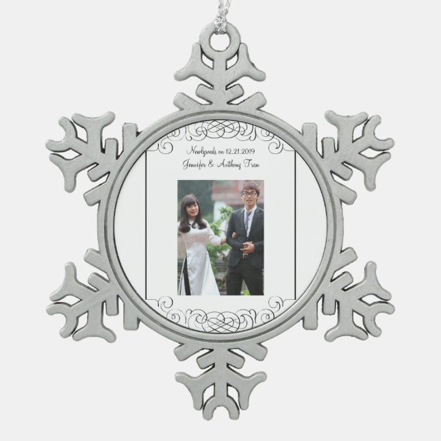 Newlywed Ornament (Front)