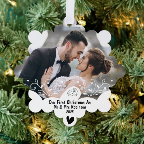 newlywed ornaments first married christmas