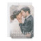 Newlywed Photo Christmas Cards - Married and Merry