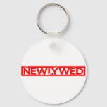 Newlywed Stamp Keychain