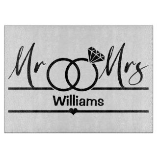 Newlywed, Wedding Gift, Housewarming Cutting Board