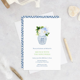 NewlyWeds Brunch, Morning After Wedding Party Invitation