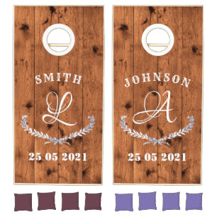 Newlyweds Housewarming Cornhole Set