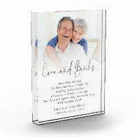 Newlyweds Love and Thanks Parents Wedding