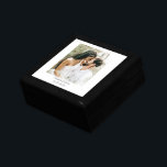 Newlyweds Photo Keepsake Box<br><div class="desc">A personalized wedding photo wood lacquered keepsake box. Replace this photo with your own favorite wedding photo.</div>