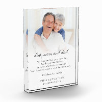 Newlyweds Thanks To Parents Wedding