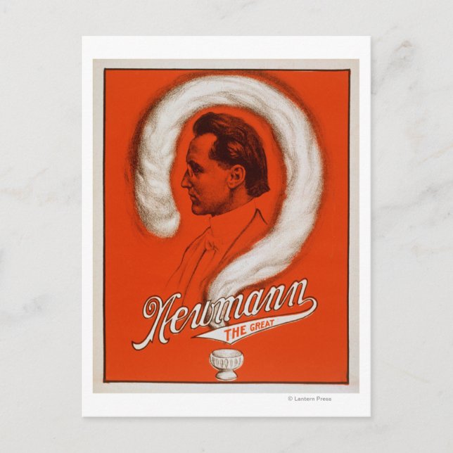 Newmann the Great Magician Poster #1 Postcard (Front)