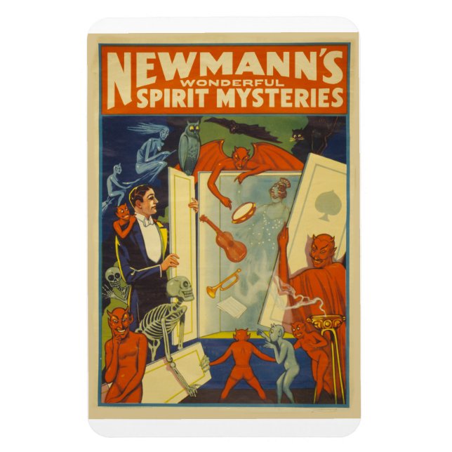 Newmann's Wonderful Spirit Mysteries  Magnet (Vertical)