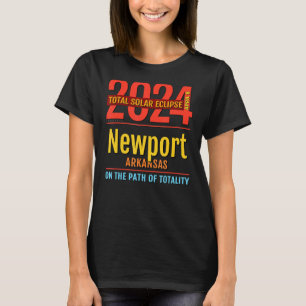 Newport Arkansas AR Total Solar Eclipse 2024  4  T-Shirt