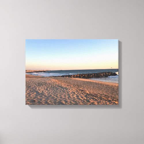 Newport Beach at Sunset California Canvas Print