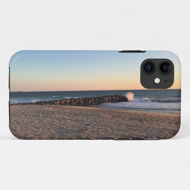 Newport Beach at Sunset, California Case-Mate iPhone Case (Back (Horizontal))