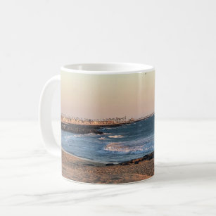 Newport Beach at Sunset, California Coffee Mug