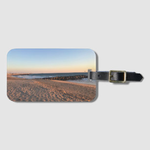 Newport Beach at Sunset, California Luggage Tag