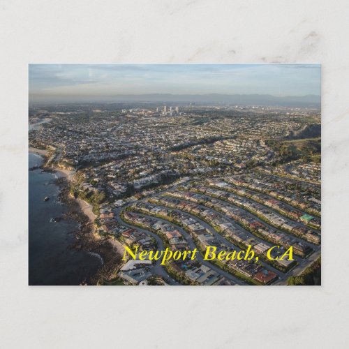 Newport Beach CA Postcard