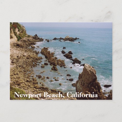 Newport Beach California Gold Coast Postcard OC