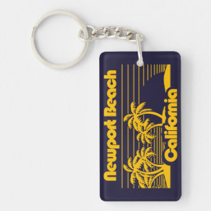 Newport Beach California Keychain