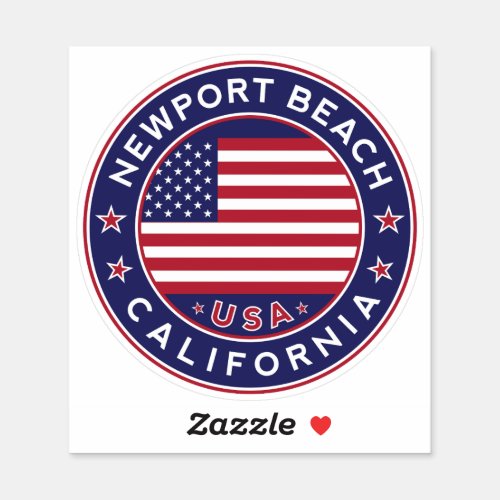 Newport Beach California Newport Beach Sticker