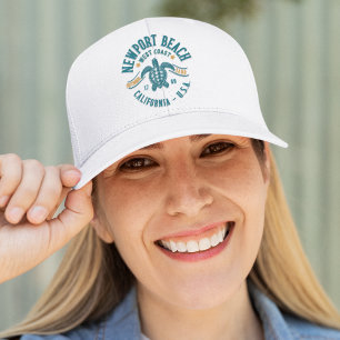 Newport Beach California Pacific Coast Trucker Hat