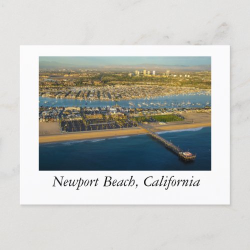  Newport Beach California Postcard
