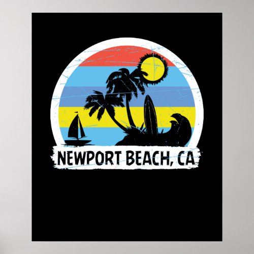  Newport Beach California Poster