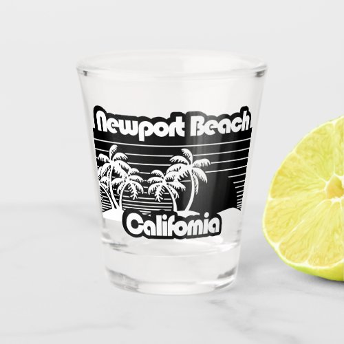Newport Beach California Shot Glass