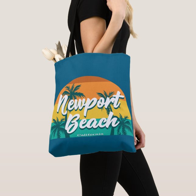 Newport Beach California Tote Bag (Close Up)
