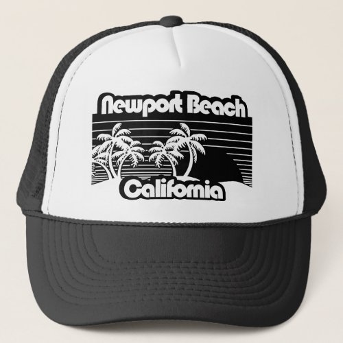 Newport Beach California Trucker Hat