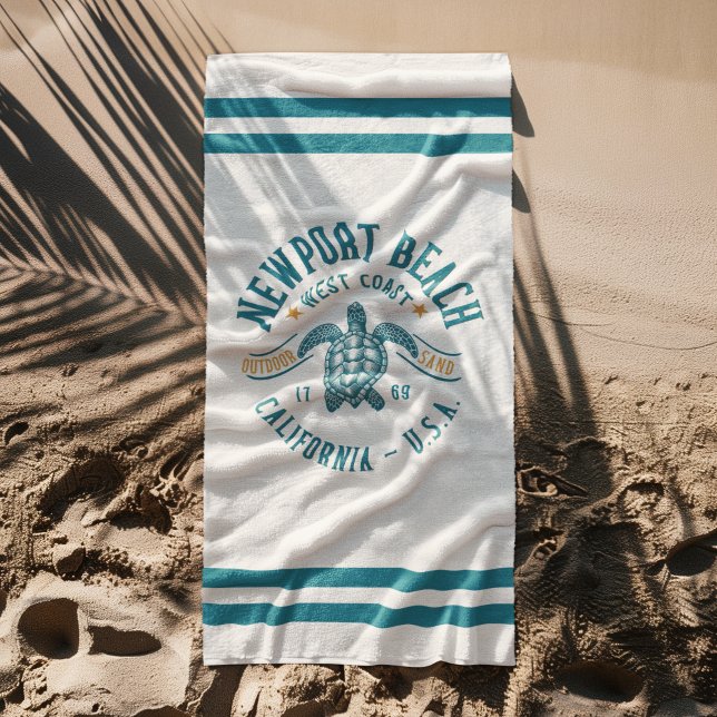Newport Beach California West Coast Towel (Creator Uploaded)