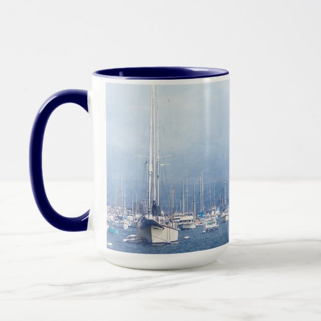 Newport Beach Harbor Mug (Left)