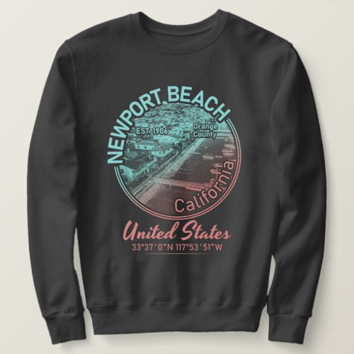 NEWPORT BEACH _ ORANGE COUNTY _ CALIFORNIA VINTAGE SWEATSHIRT