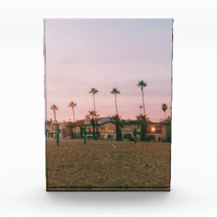 Newport Beach Pastel Sunset Acrylic Award