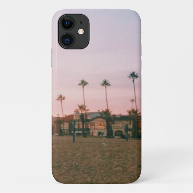 Newport Beach Pastel Sunset Case-Mate iPhone Case (Back)