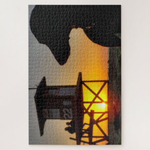 Newport Beach Sunset Jigsaw Puzzle