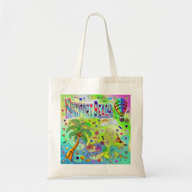 Newport Beach Timeless Melody Tote Bag (Front)