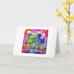 Newport Beach Vista Express Greeting Card