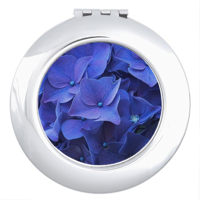 Newport Blue Makeup Mirror (Front)