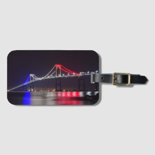 Newport Bridge Independence Day Luggage Tag