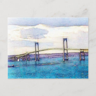 Newport Bridge Postcard