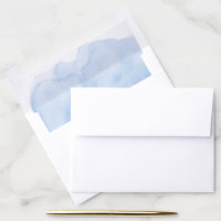 Newport Collection Blue Watercolor Wedding