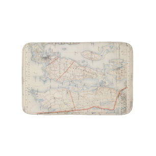 Newport County, Rhode Island Bathroom Mat