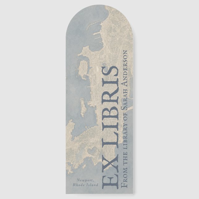 Newport Ex Libris Bookmark (Front)