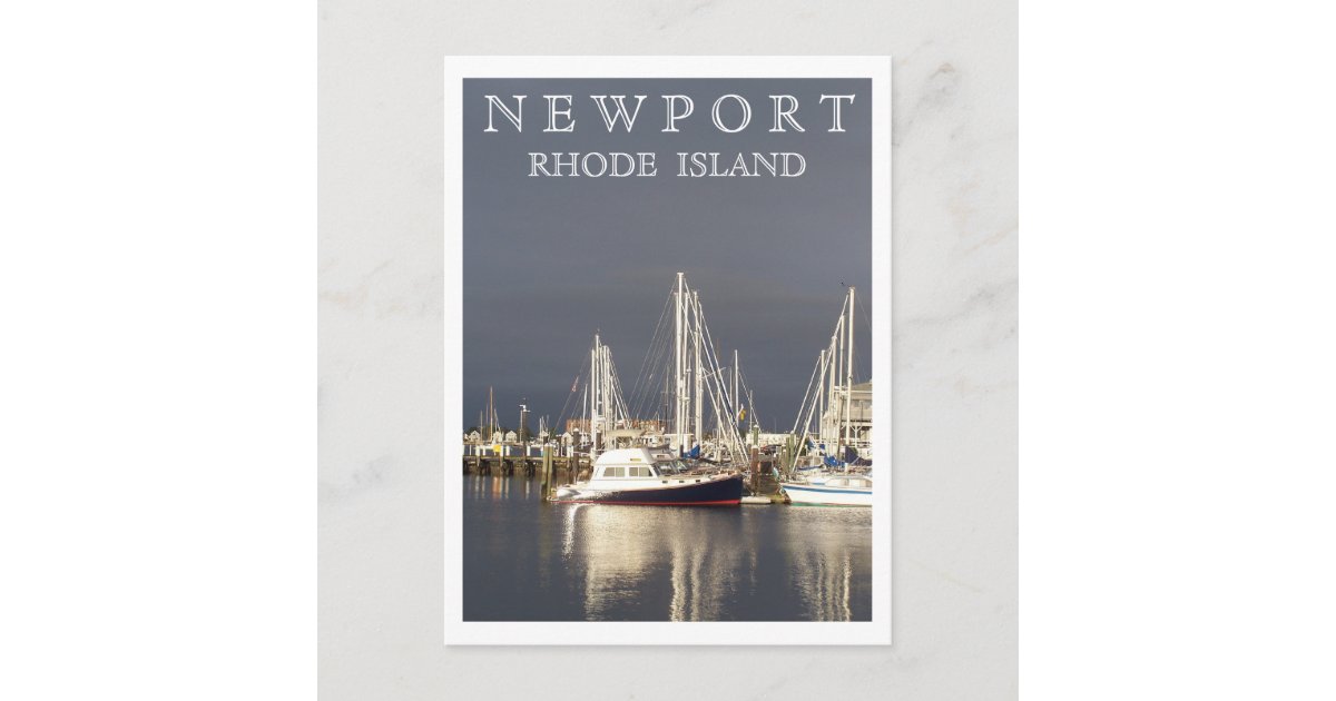 Newport Harbor Postcard | Zazzle