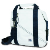 Newport Insulated Cooler Bag with Red Straps (12 Pack)